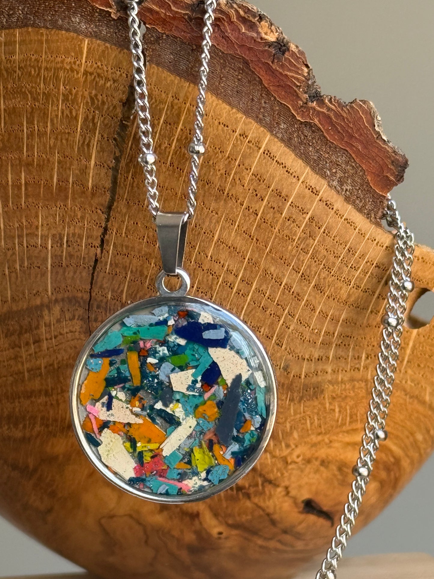 Bold Orbis Necklace (Bionic Blue) (Copy)