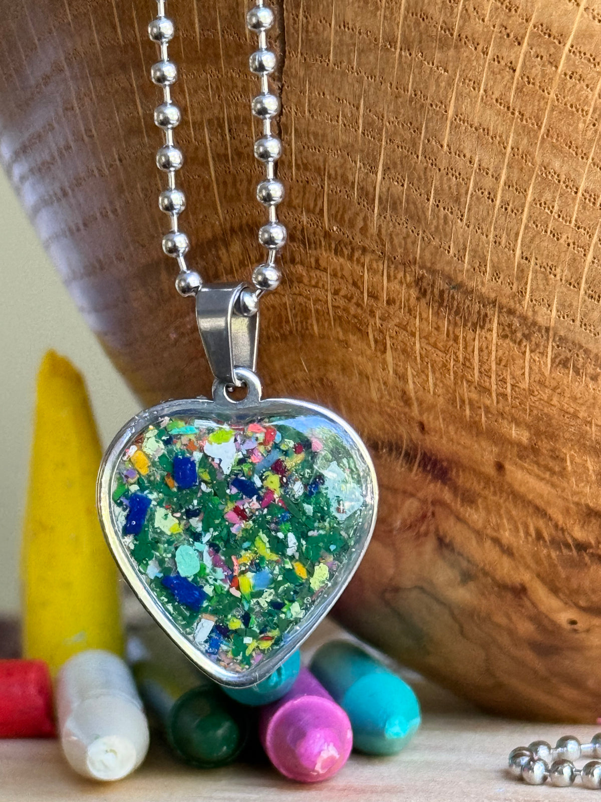 Salty Lady Heart Pendant