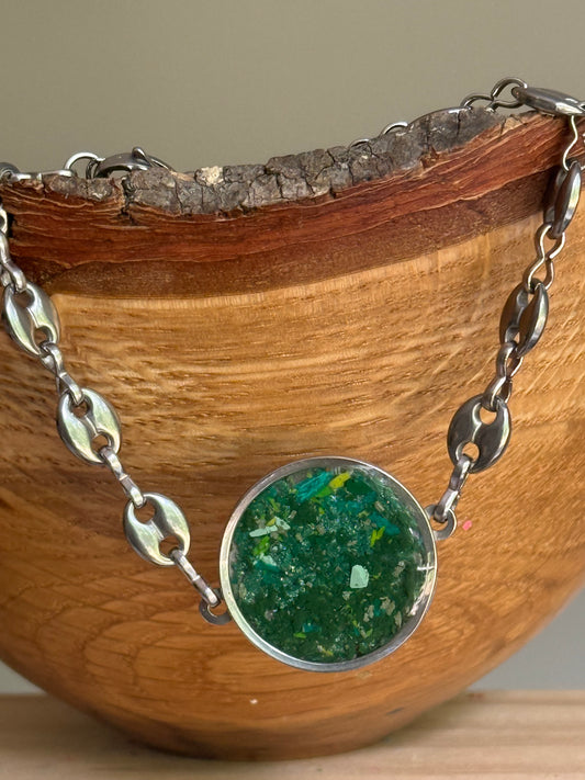 Emerald Links Mariner Bracelet