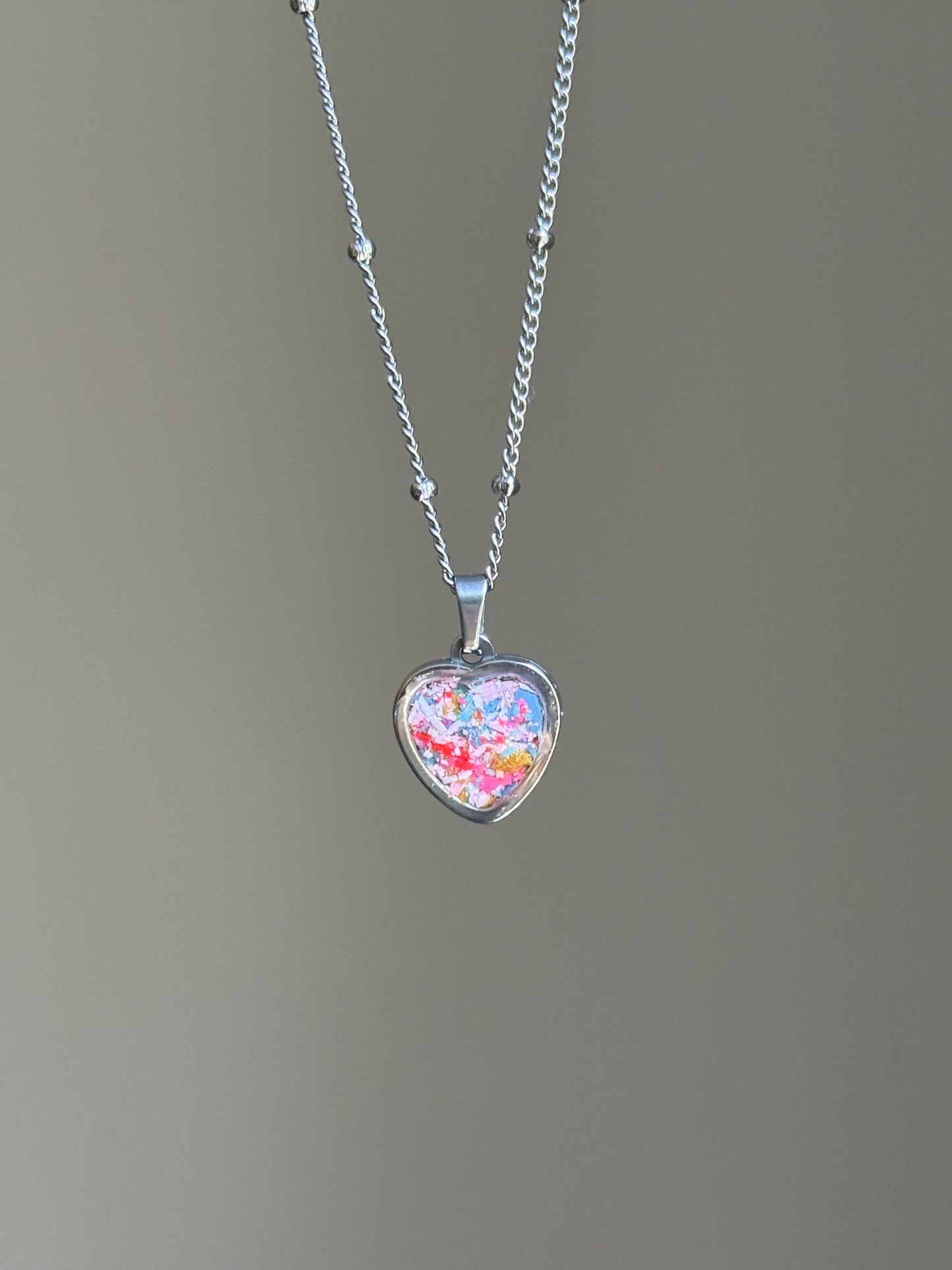 Rosewater Heart Necklace