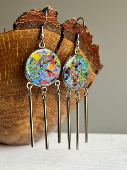 Serendipity Earrings (Blue Hues)