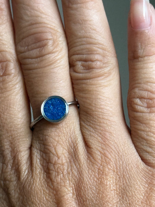 Metallic Blue (Stacking Ring)