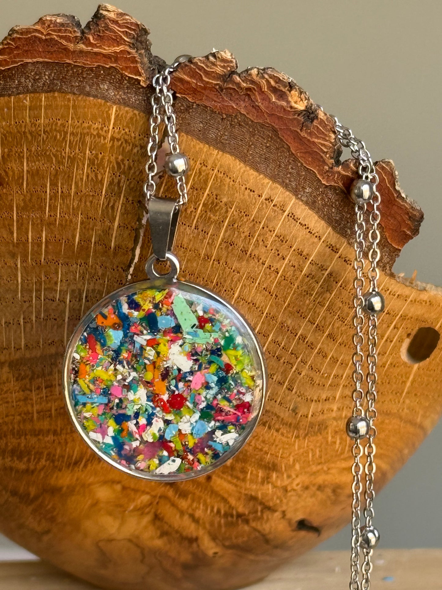 Bold Orbis Necklace (Tropical Turquoise)