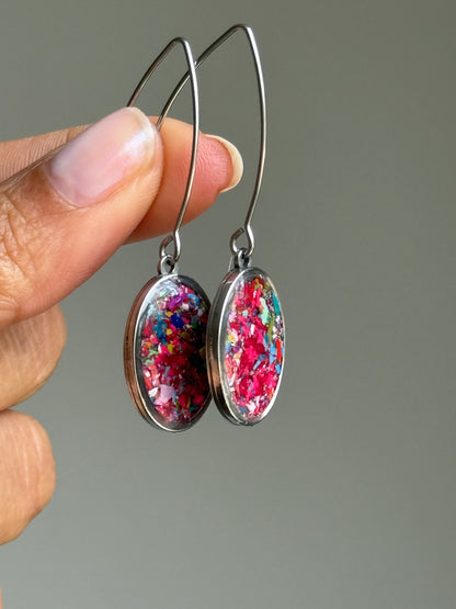 Prisma Drop Earrings (Flamenco)