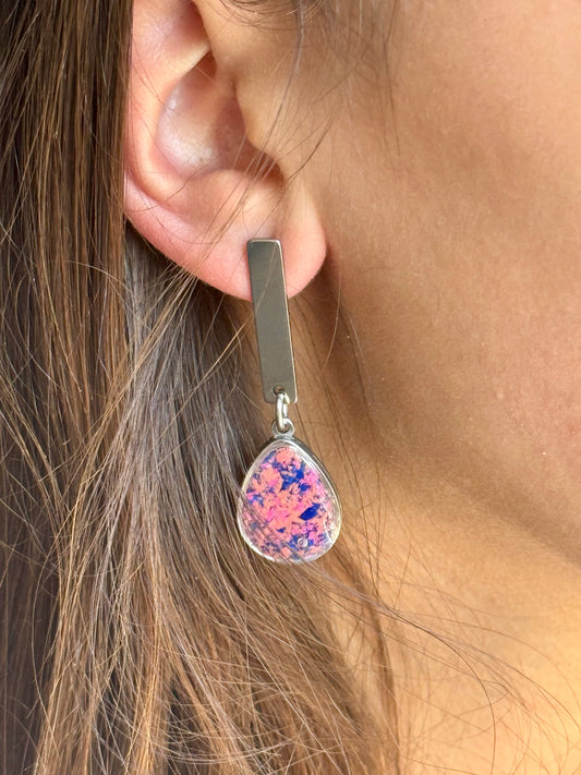 Luz Earrings (Pinks)
