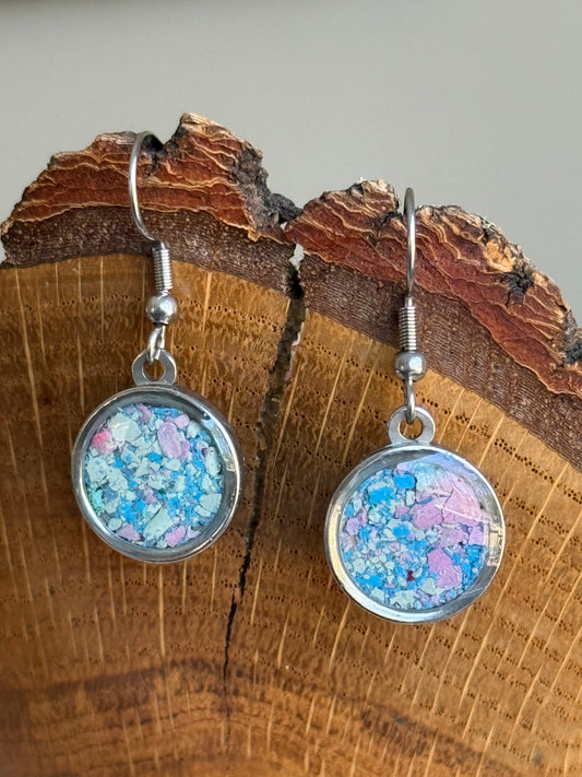 Starlight Pink - Dangling Orbis Earrings