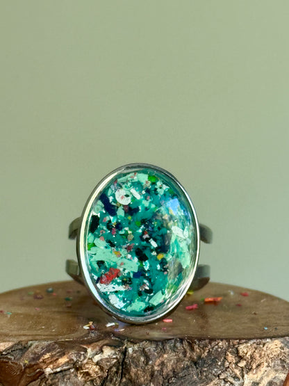 Mountain Meadow Oval Ring