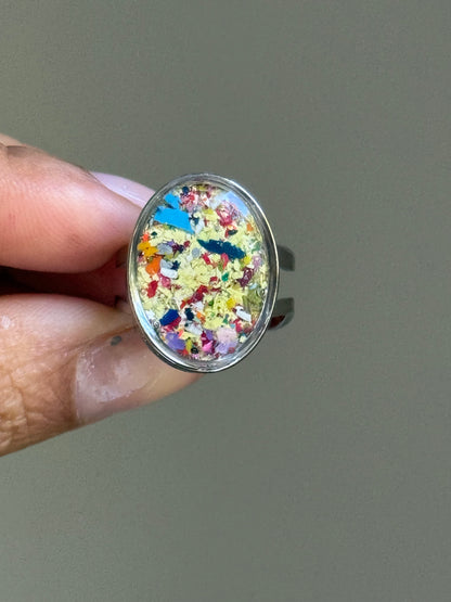 Anise Flower (Oval Ring)