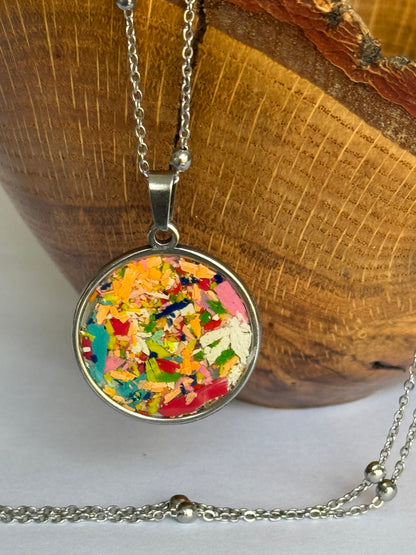 Collar redondo multicolor (grande) 