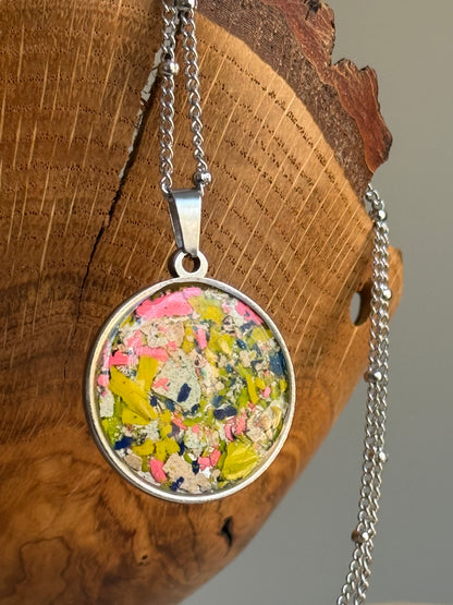 Bold Orbis Necklace (Yuma Yellow)