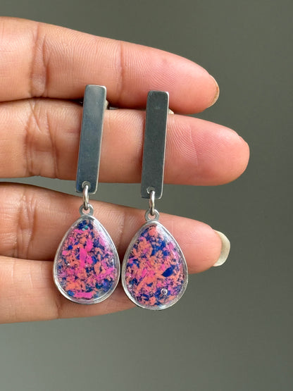 Luz Earrings (Pinks)