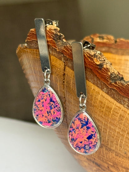 Luz Earrings (Pinks)