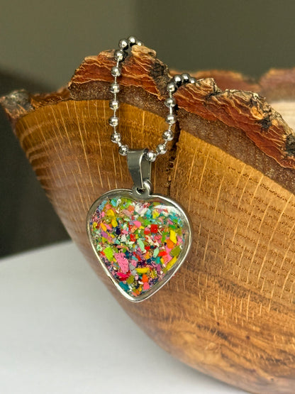 Medium Joy Heart Pendant (Sonrisa)