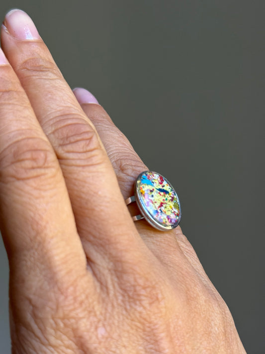 Anise Flower (Oval Ring)