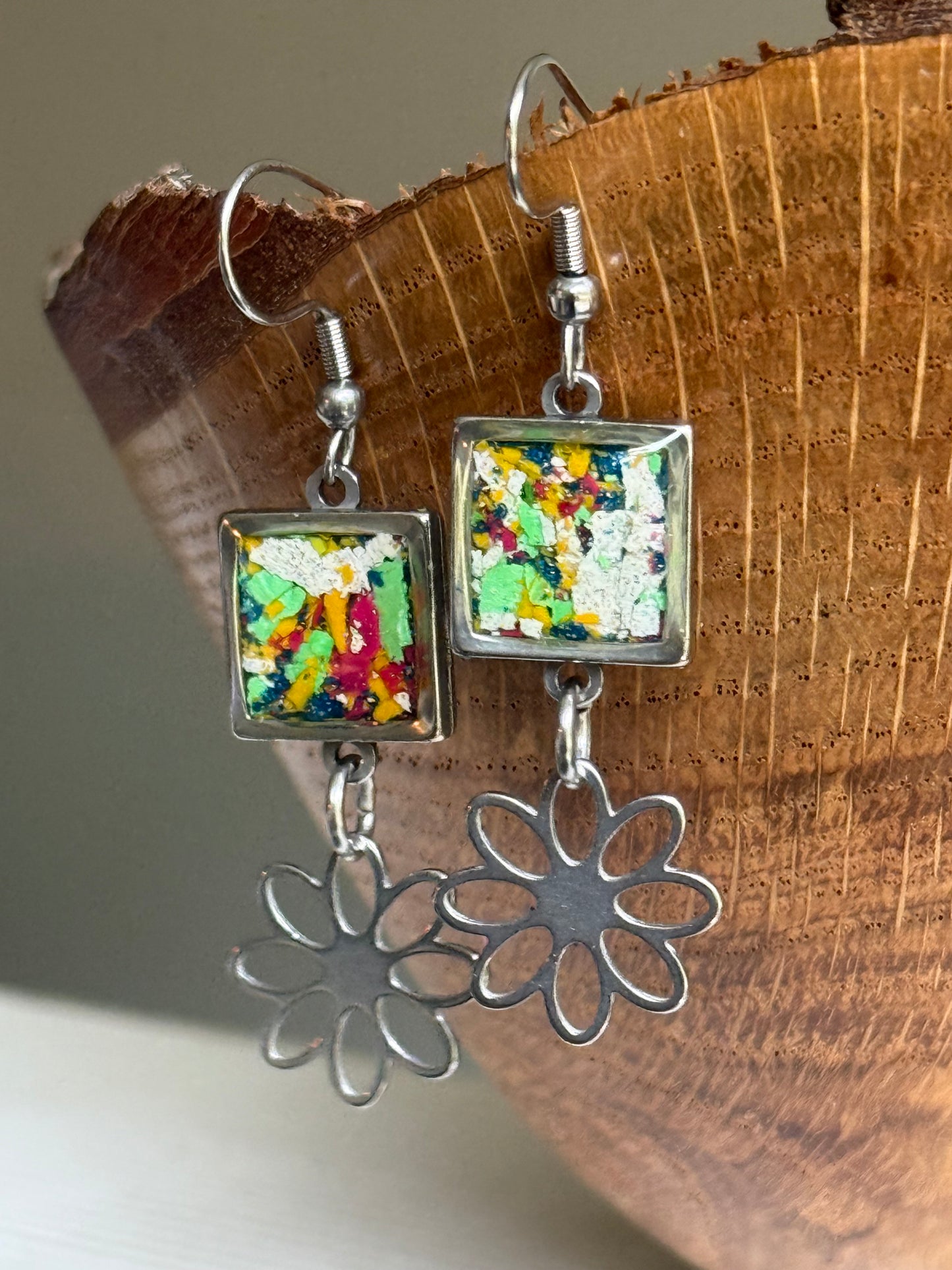 Vintage Flower Earrings