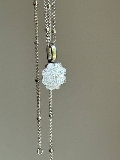Crayon Bloom Pendant (Winter Grey)
