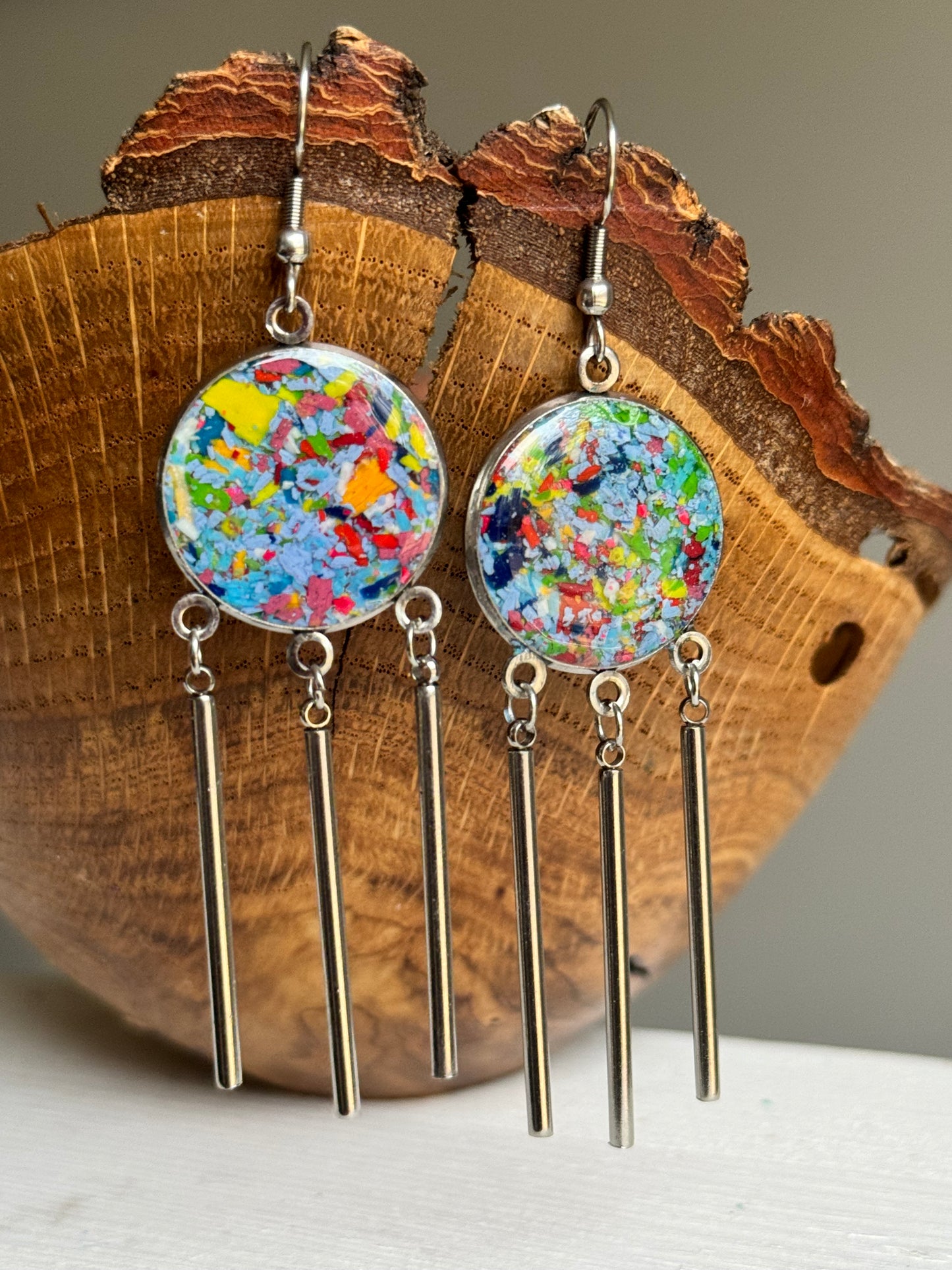 Serendipity Earrings (Blue Hues)