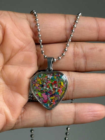 Medium Joy Heart Pendant (Sonrisa)