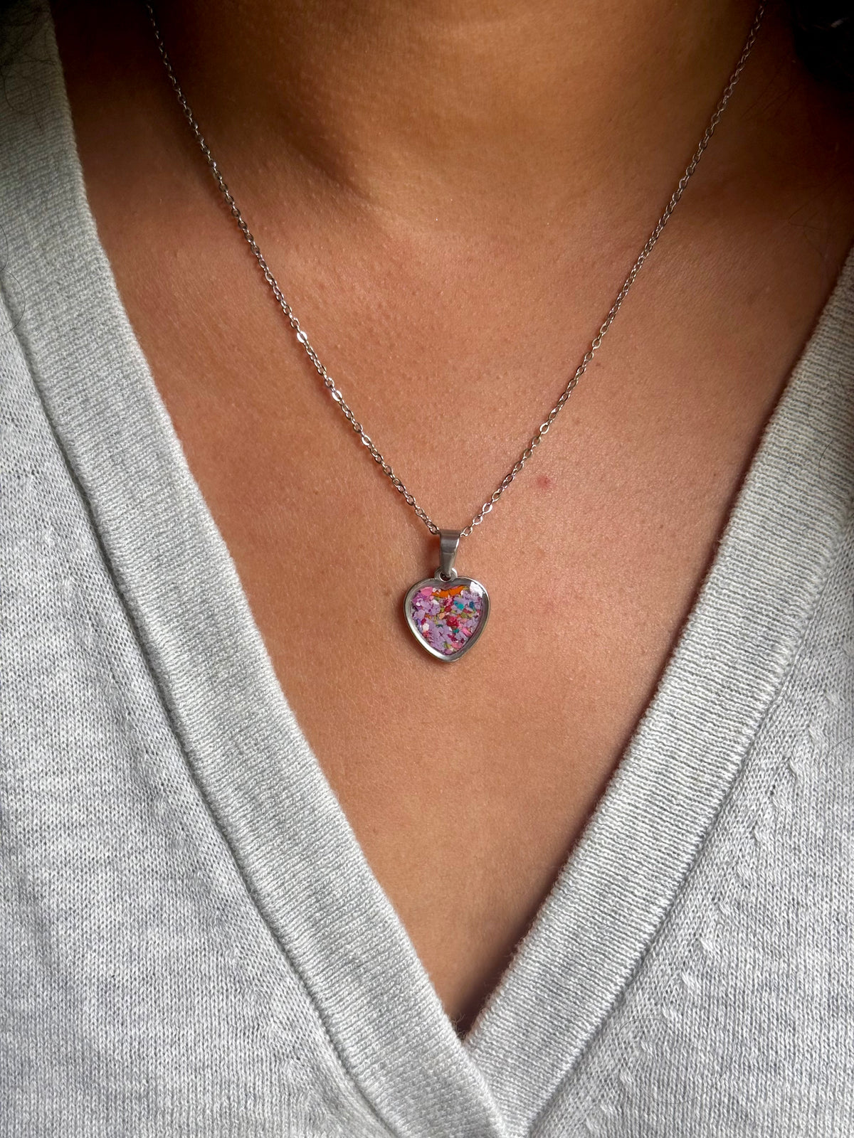 Adjuntas Heart Necklace