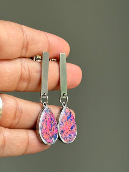 Luz Earrings (Pinks)