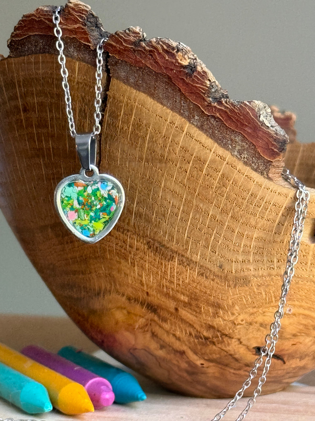 Groovy Heart Necklace