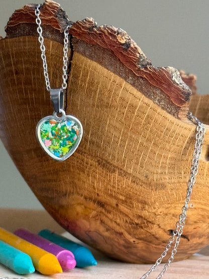 Groovy Heart Necklace