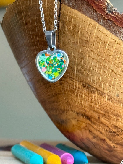 Groovy Heart Necklace