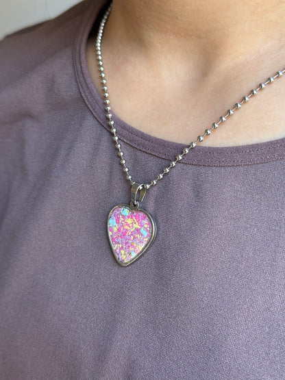 Medium Joy Heart Pendant (Glow)