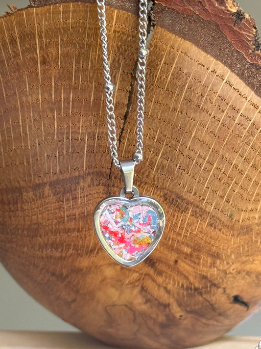 Rosewater Heart Necklace