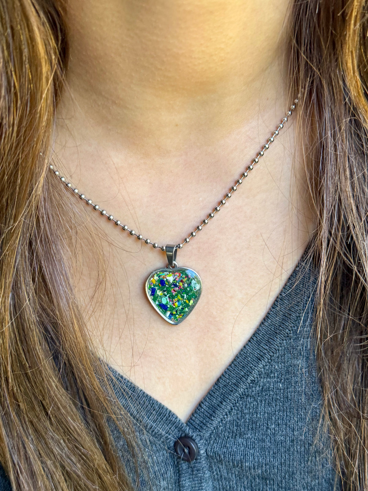 Salty Lady Heart Pendant