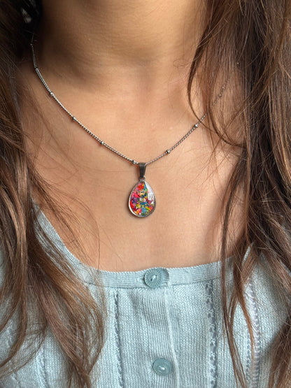 Gota Pendant (Wild Strawberry)