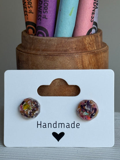 Small Round Studs (Autumn)