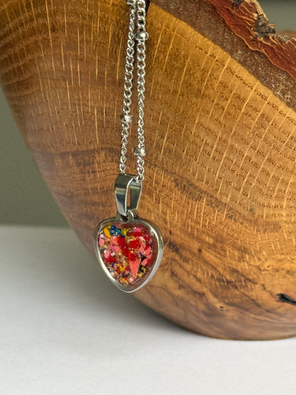 Sarai Heart Pendant (Jelly)