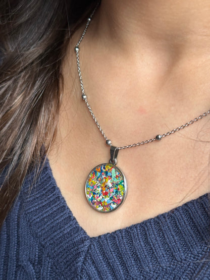 Collier Rond Multicolore (Grand) 