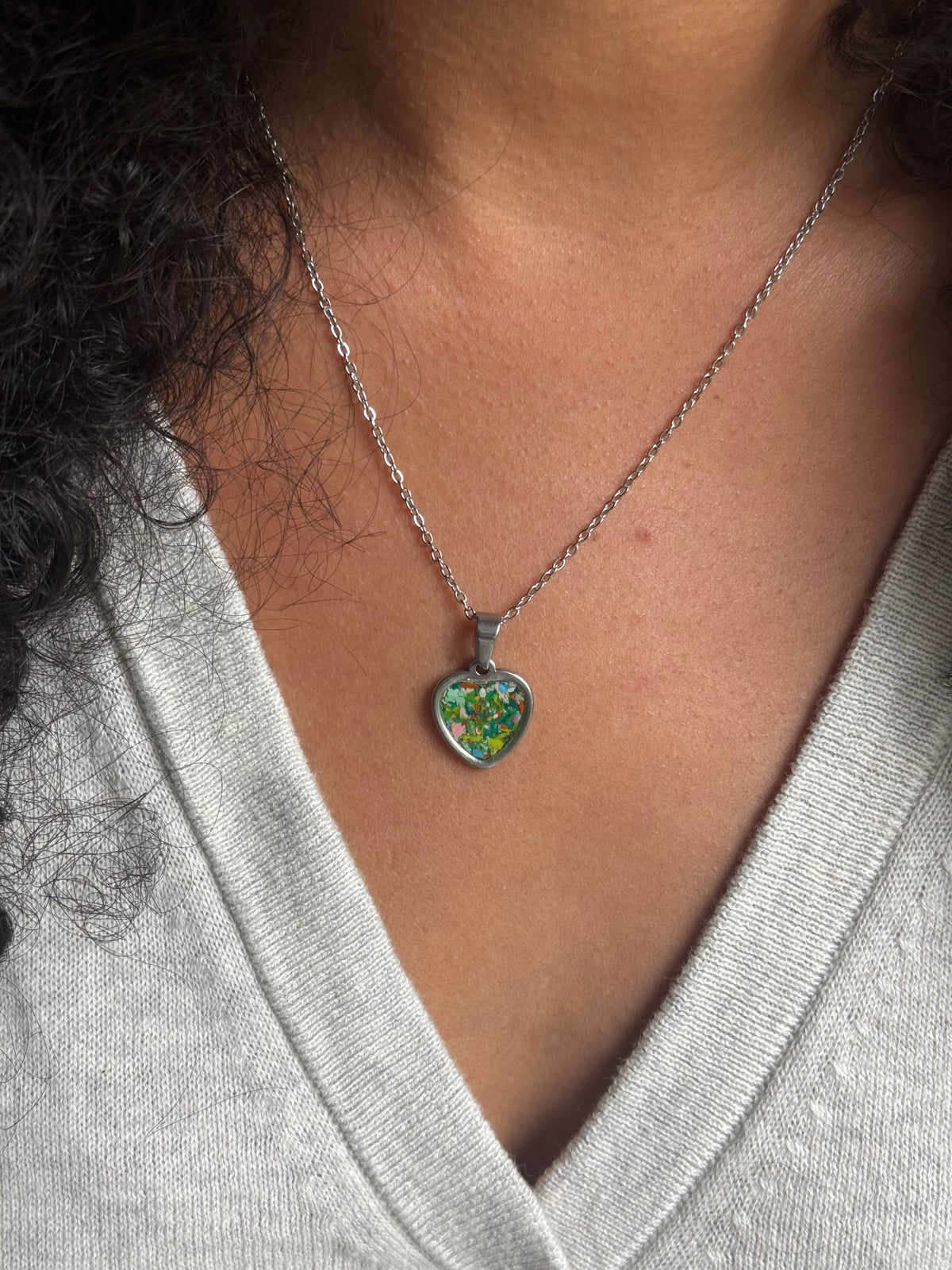 Groovy Heart Necklace