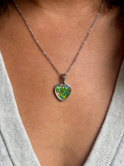 Groovy Heart Necklace