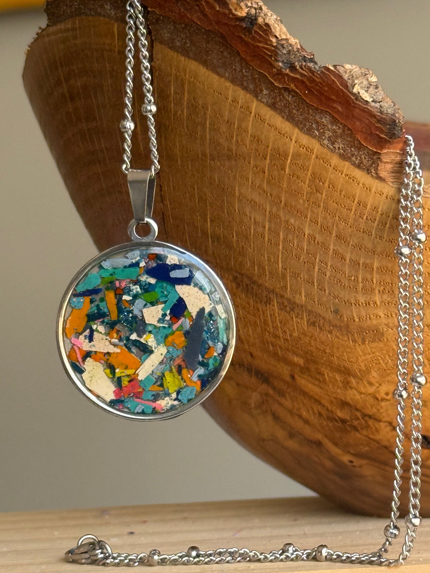 Bold Orbis Necklace (Bionic Blue) (Copy)