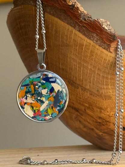 Bold Orbis Necklace (Bionic Blue) (Copy)