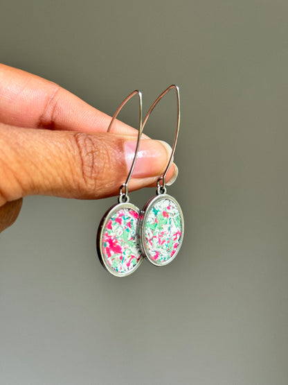 Zerina Oval Earrings