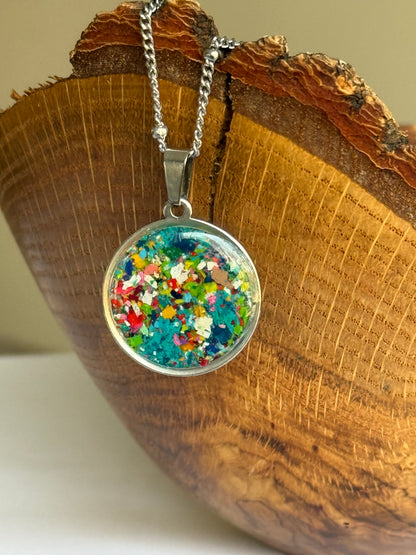 Cerulian (Round Pendant)