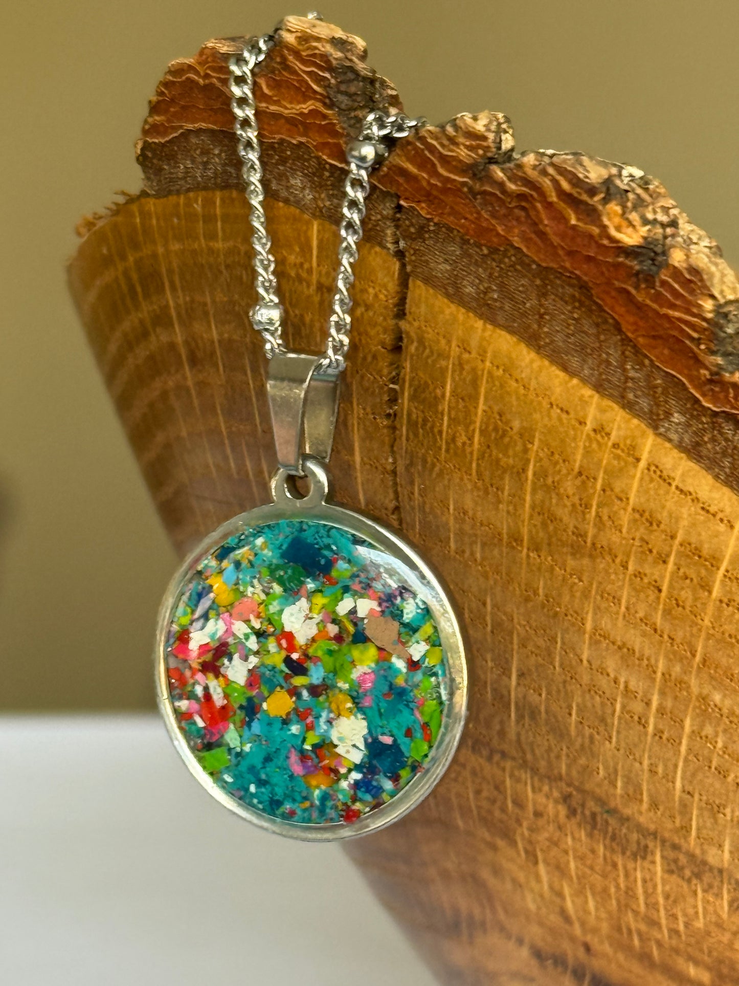 Cerulian (Round Pendant)