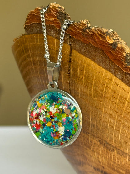 Cerulian (Round Pendant)