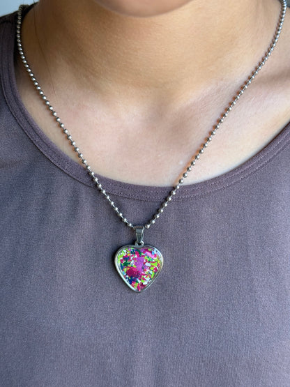 Medium Joy Heart Pendant (Enchanted)