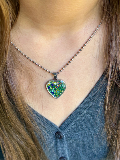 Salty Lady Heart Pendant