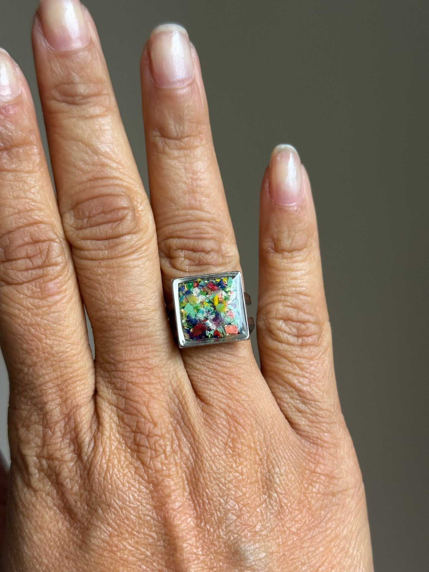 Licornes (bague carrée)