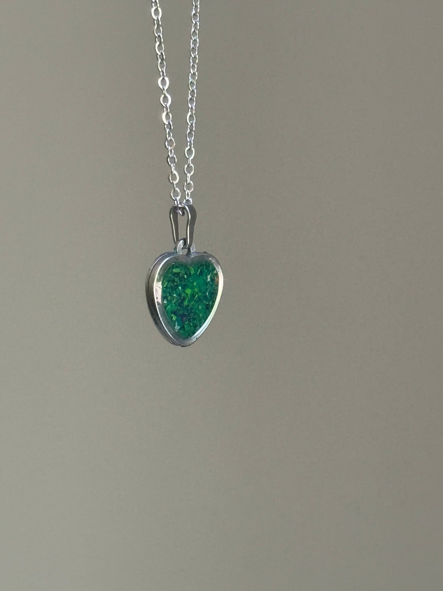 Evergreen  Heart Necklace (Copy)