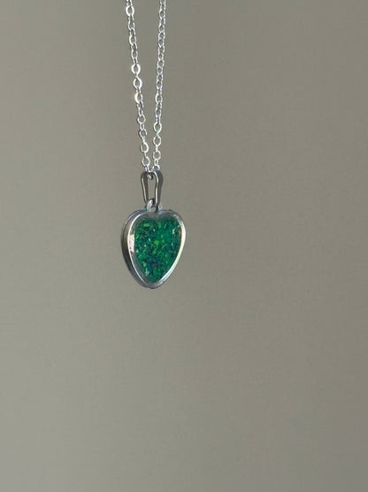 Evergreen  Heart Necklace (Copy)