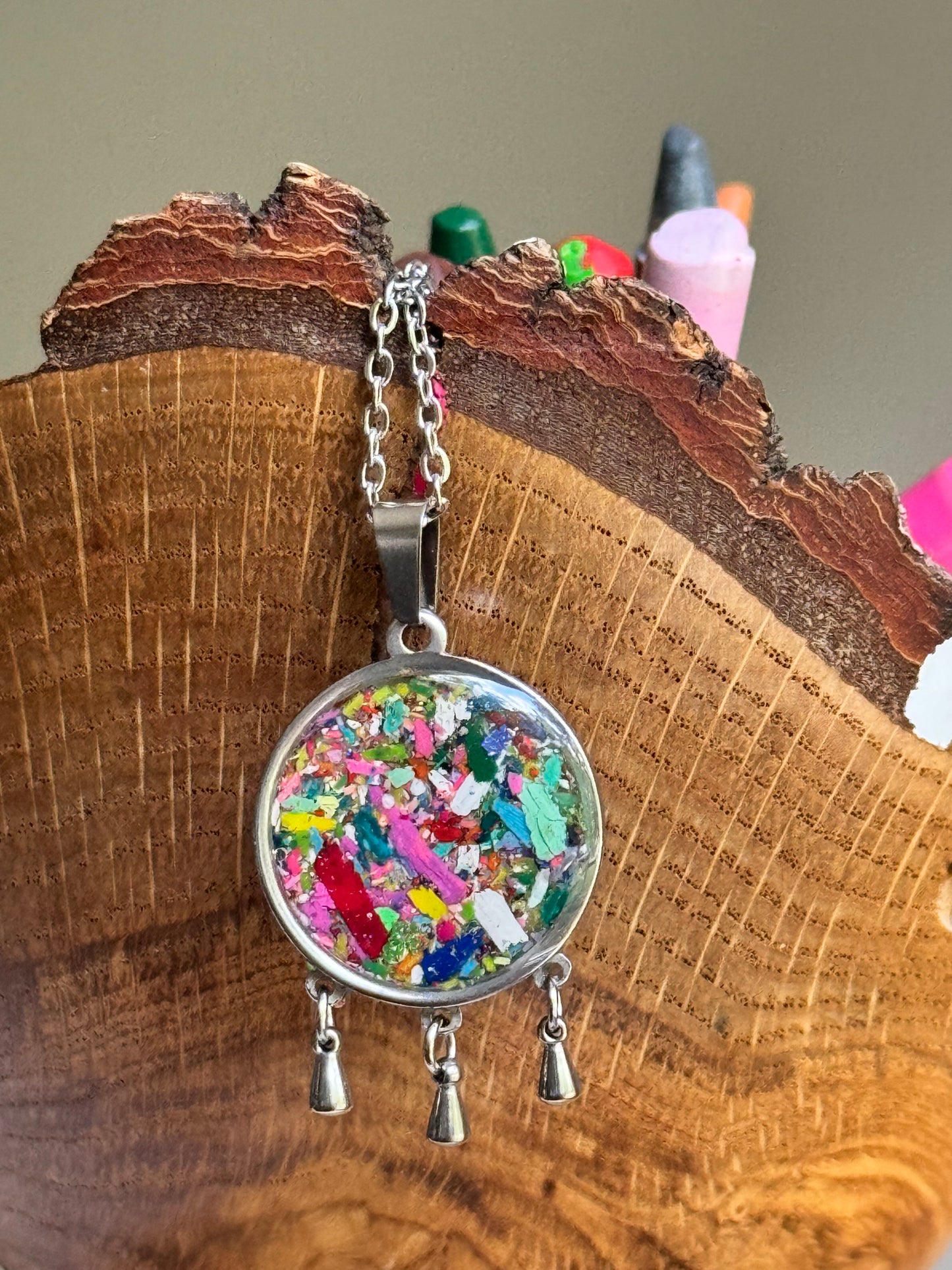 Collier Crayonfetti multicolore