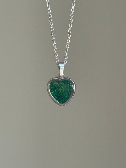 Evergreen  Heart Necklace (Copy)