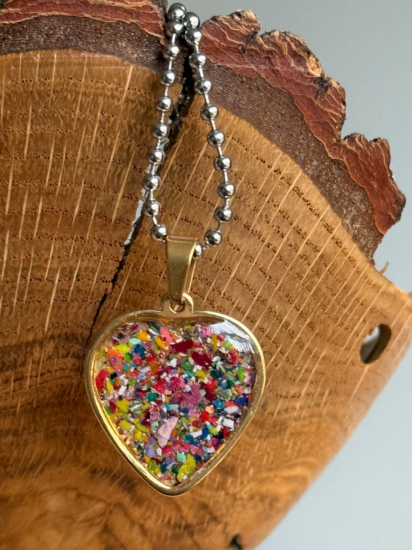 Gold Plated Viva Heart Pendant (Medium)